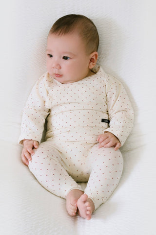 Newborn バンブーボディスーツ&レギンスセット