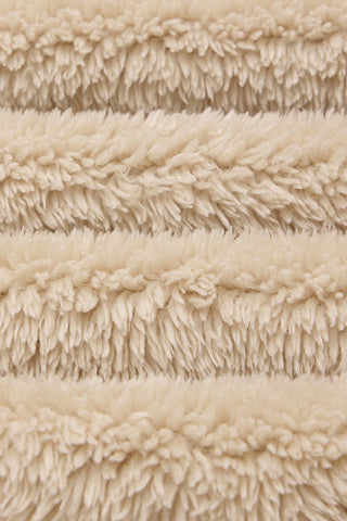 クマみみテディフリースロンパース