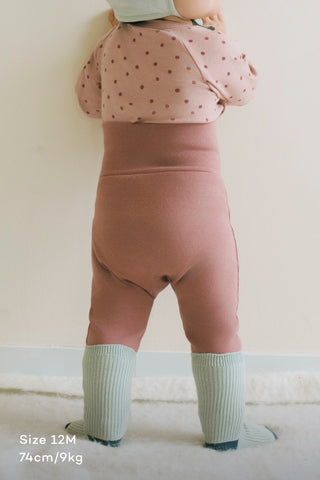 裏起毛ウルトラソフト ハイウエストレギンス