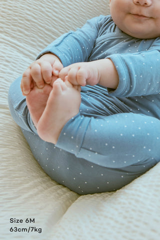 Newborn バンブーボディスーツ&レギンスセット