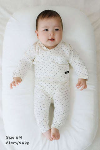 Newborn バンブーボディスーツ&レギンスセット