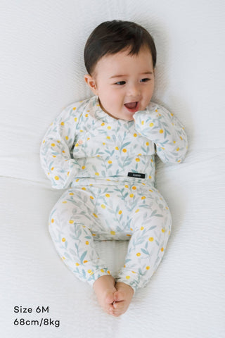 Newborn バンブーボディスーツ&レギンスセット