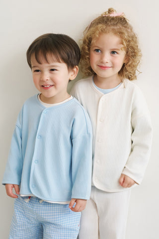 [26SS] ソフトモダールリブカーディガン