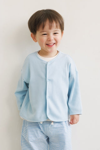 【2/12 お昼12時発売予定】[26SS] ソフトモダールリブカーディガン