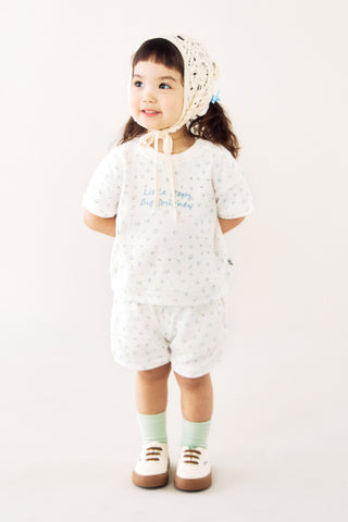 [26SS] ワッフル半袖セットアップ