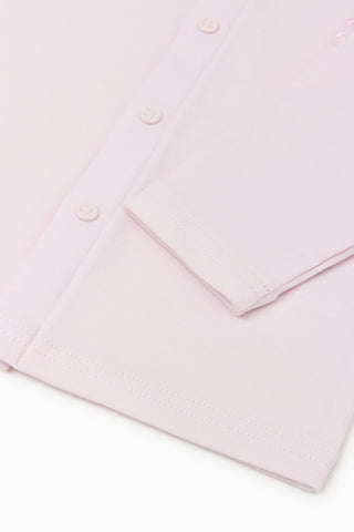 コットンカットソー カーディガン