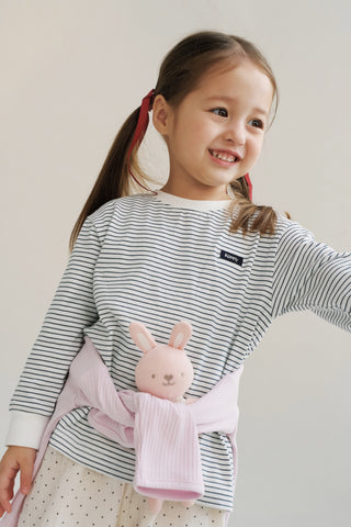 [26SS] コットンボーダー 長袖Tシャツ