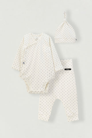 【9/11(金) お昼12時新作販売予定】Newborn バンブーボディスーツ&レギンスセット