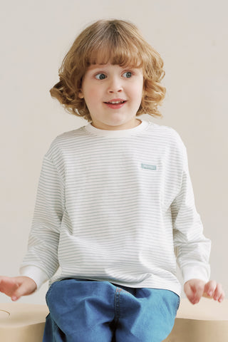 【2/12 お昼12時発売予定】[26SS] コットンボーダー 長袖Tシャツ