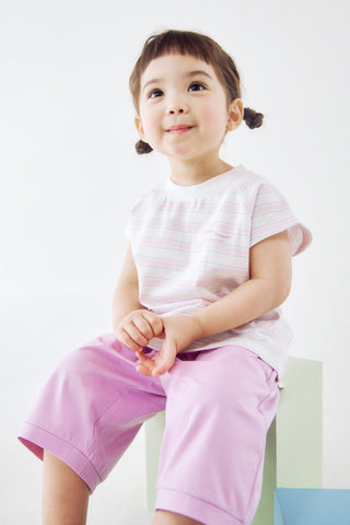 [26SS] クールコットン ボーダーセットアップ