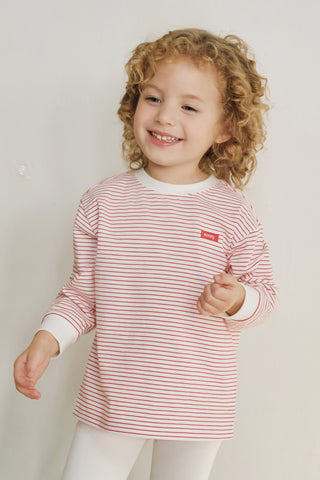 【2/12 お昼12時発売予定】[26SS] コットンボーダー 長袖Tシャツ