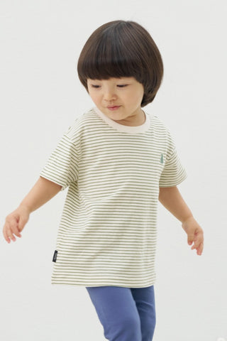 [25SS] ストライプ 半袖Tシャツ