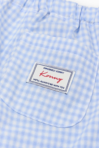 [26SS] チェックリラックスジョガーパンツ