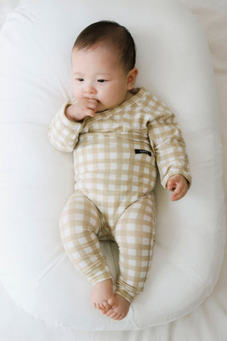 Newborn バンブーボディスーツ&レギンスセット