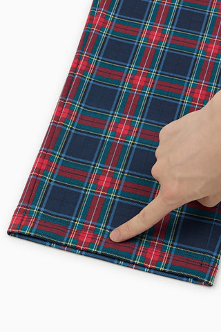 [Holiday] タータンチェックパジャマセット (大人用)