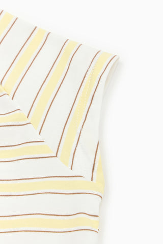 [26SS] クールコットン ボーダーセットアップ