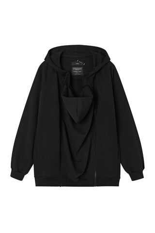 Konny X INAPSQUARE ベビーキャリアアウター スウェットフルジップパーカー