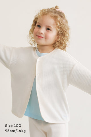 [26SS] ソフトモダールリブカーディガン