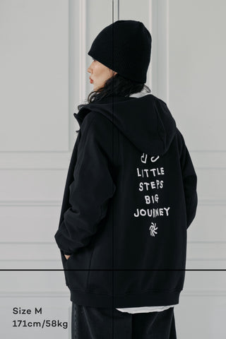 Konny X INAPSQUARE ベビーキャリアアウター スウェットフルジップパーカー