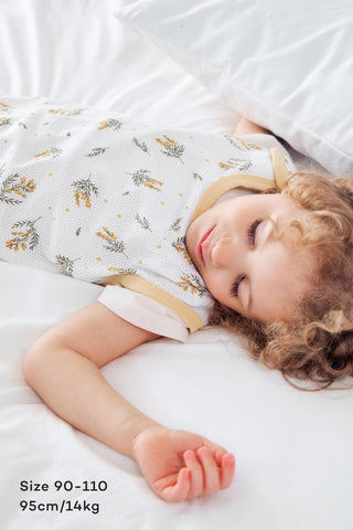 [26SS] SnapMagic™ コットンメッシュスリーパー