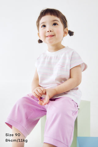 [26SS] クールコットン ボーダーセットアップ