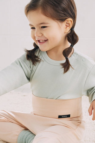 モダールリブ 長袖Tシャツ