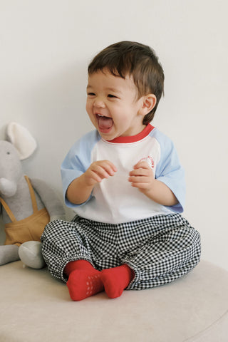 [26SS] チェックリラックスジョガーパンツ