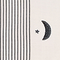 Beige Half Moon Bandana