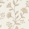 Brown Flower Round