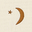 Cream Half Moon pj