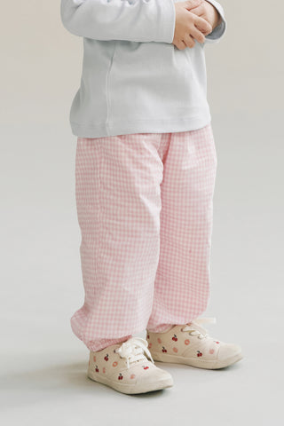 [26SS] チェックリラックスジョガーパンツ