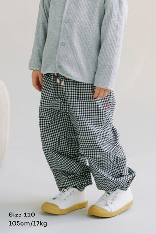 [26SS] チェックリラックスジョガーパンツ
