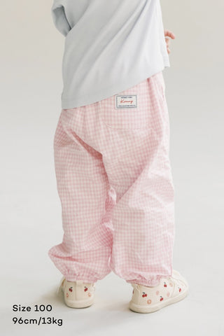 [26SS] チェックリラックスジョガーパンツ