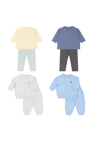 [6点SET] 入園準備 通園着 トップス&ボトムス 春コーデセット