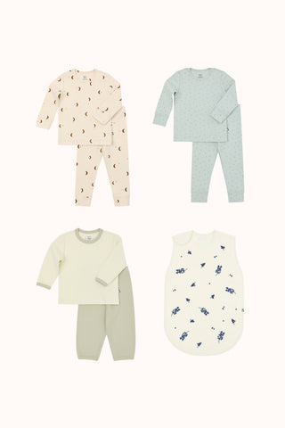 【感謝祭限定】ベビーパジャマ・スリーパー 選べる４点セット